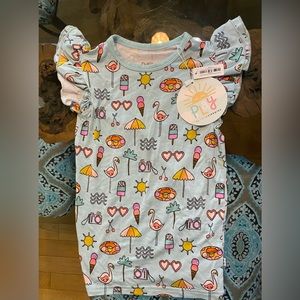 Little sleepies Pool party shirt 5t